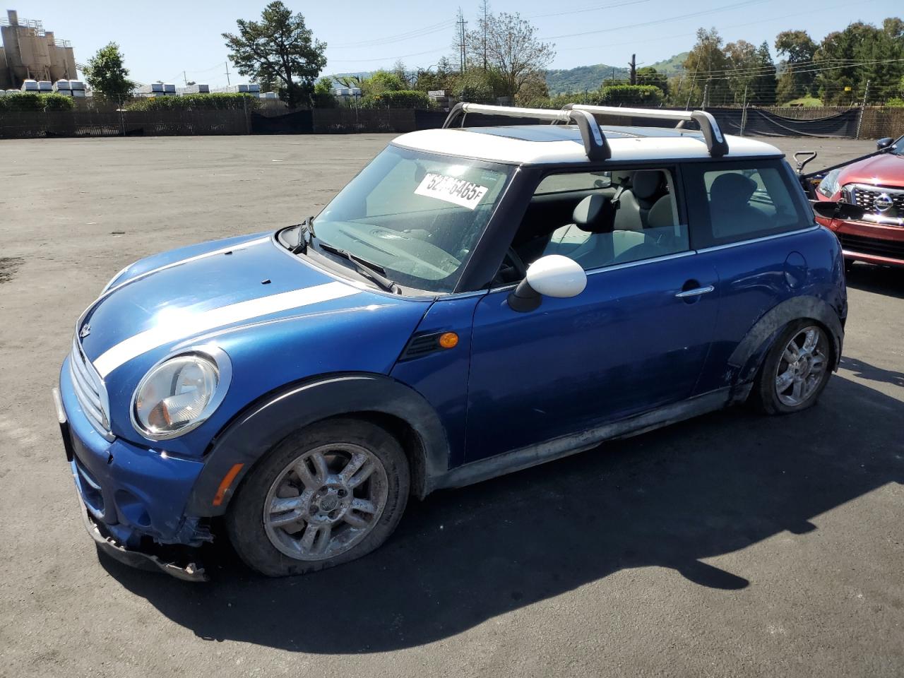 2012 Mini Cooper იყიდება San Martin-ში, CA - Front End