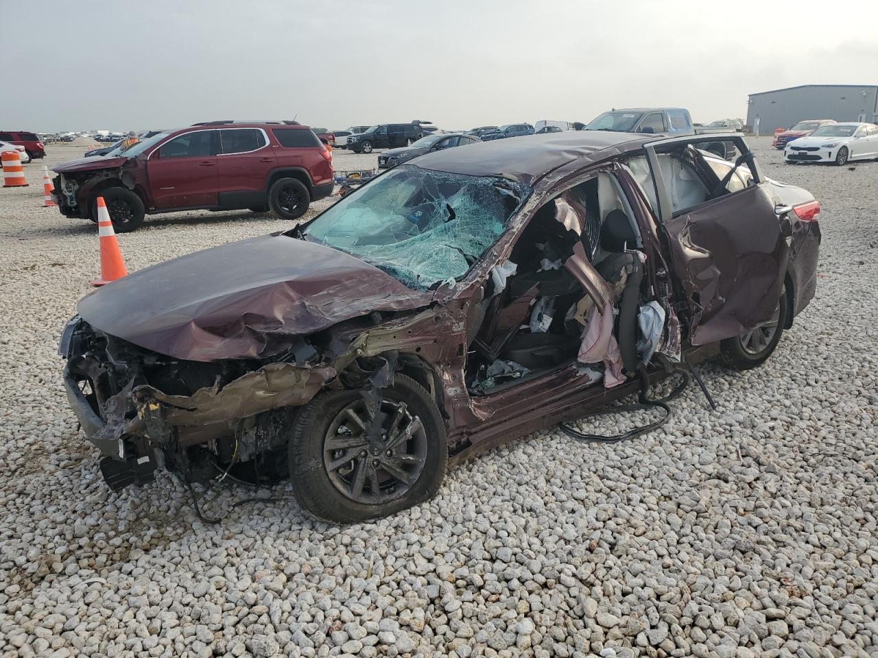2020 Kia Optima Lx na sprzedaż w Temple, TX - All Over