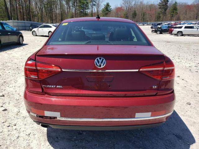  VOLKSWAGEN PASSAT 2016 Червоний