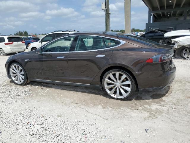  TESLA MODEL S 2013 Brown