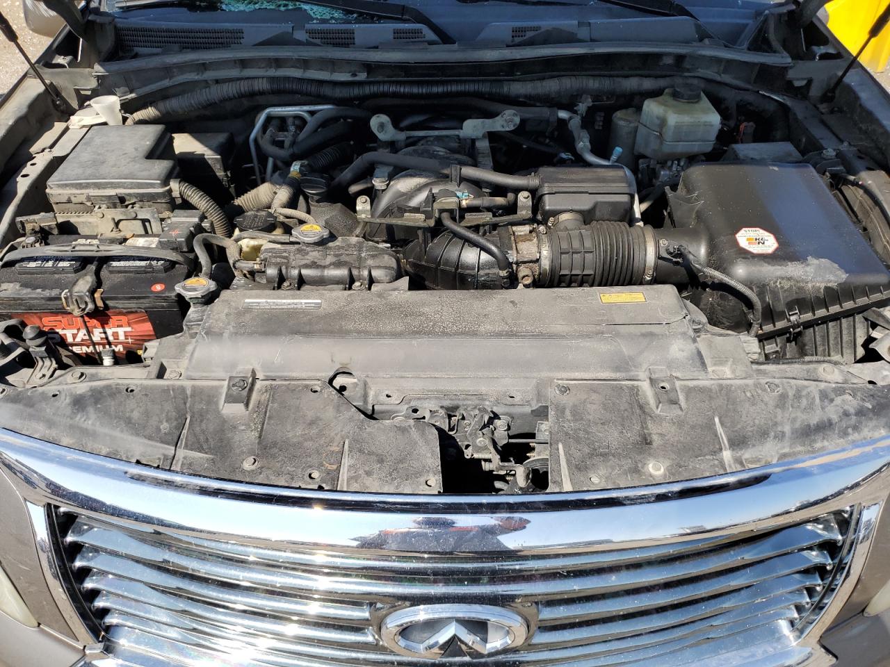2012 Infiniti Qx56 VIN: JN8AZ2NE6C9020784 Lot: 53861495