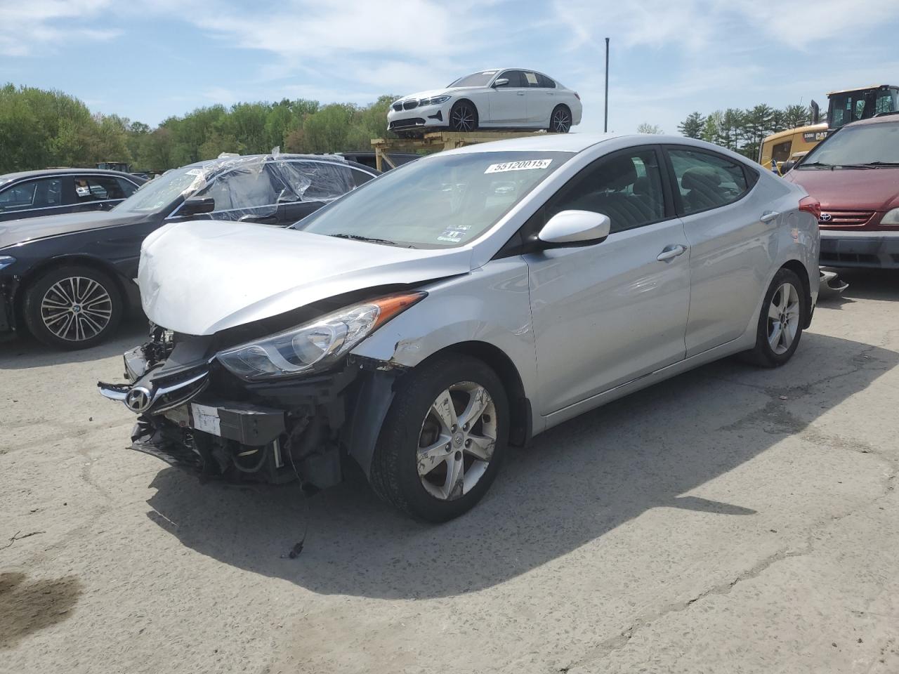 2013 Hyundai Elantra Gls zu verkaufen in Windsor, NJ - Front End