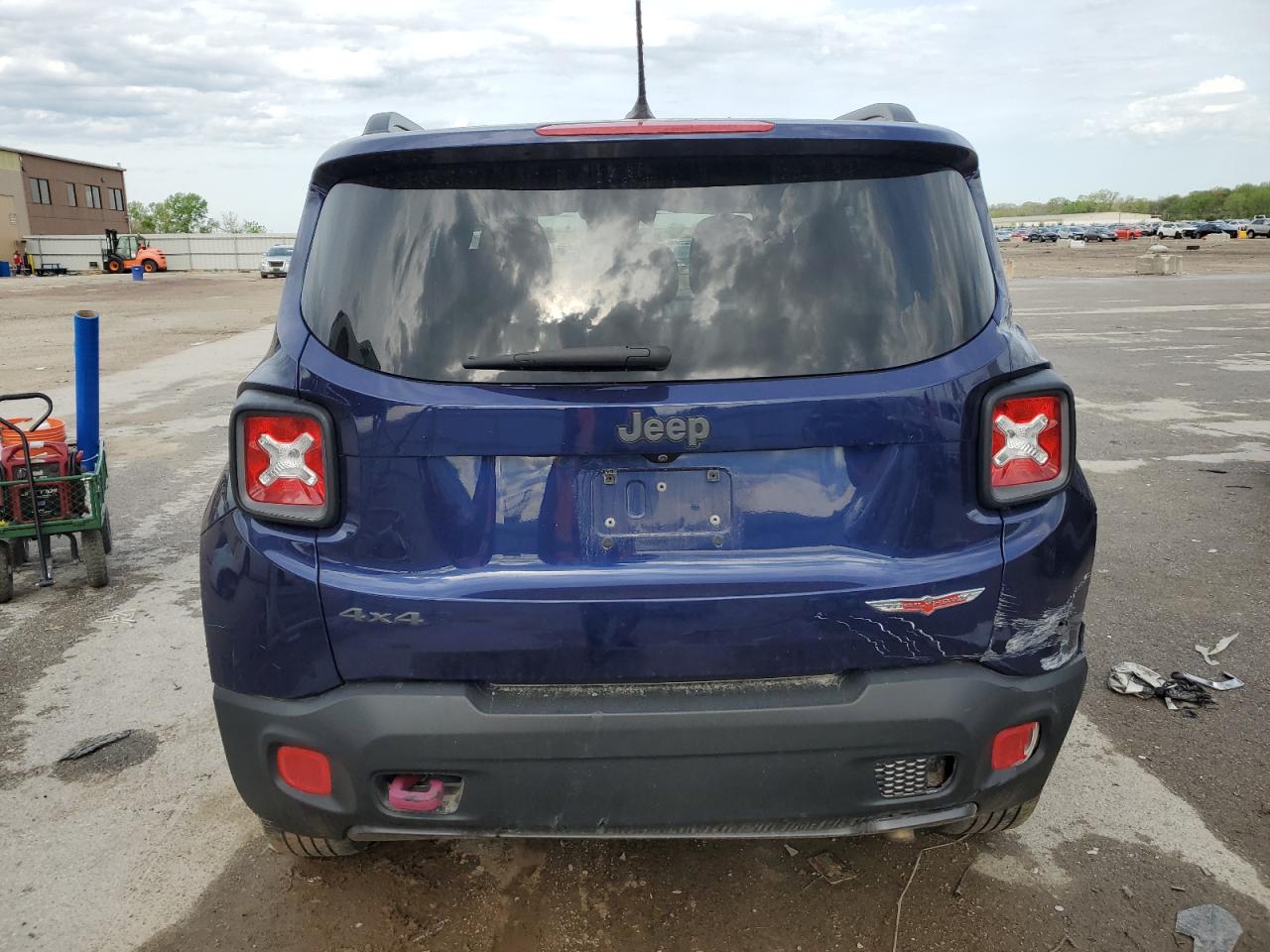 2017 Jeep Renegade Trailhawk VIN: ZACCJBCB8HPF15417 Lot: 53829125