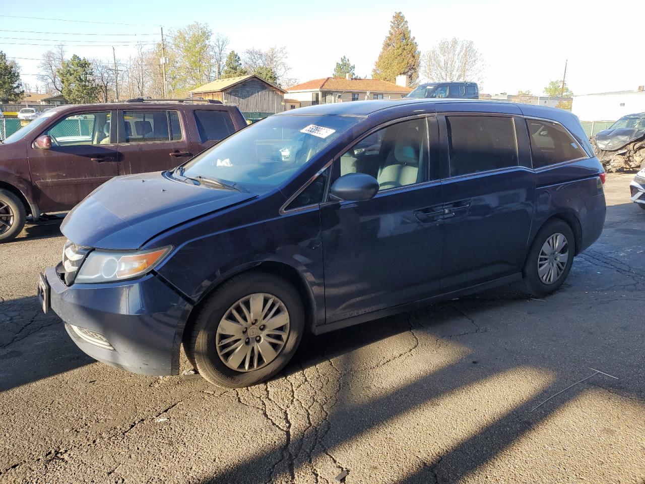 2014 Honda Odyssey Lx للبيع في Denver، CO - Front End
