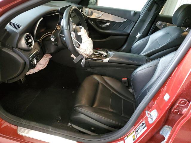  MERCEDES-BENZ C-CLASS 2019 Burgundy