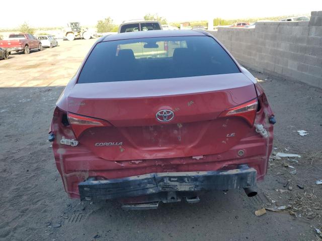 Sedans TOYOTA COROLLA 2017 Red