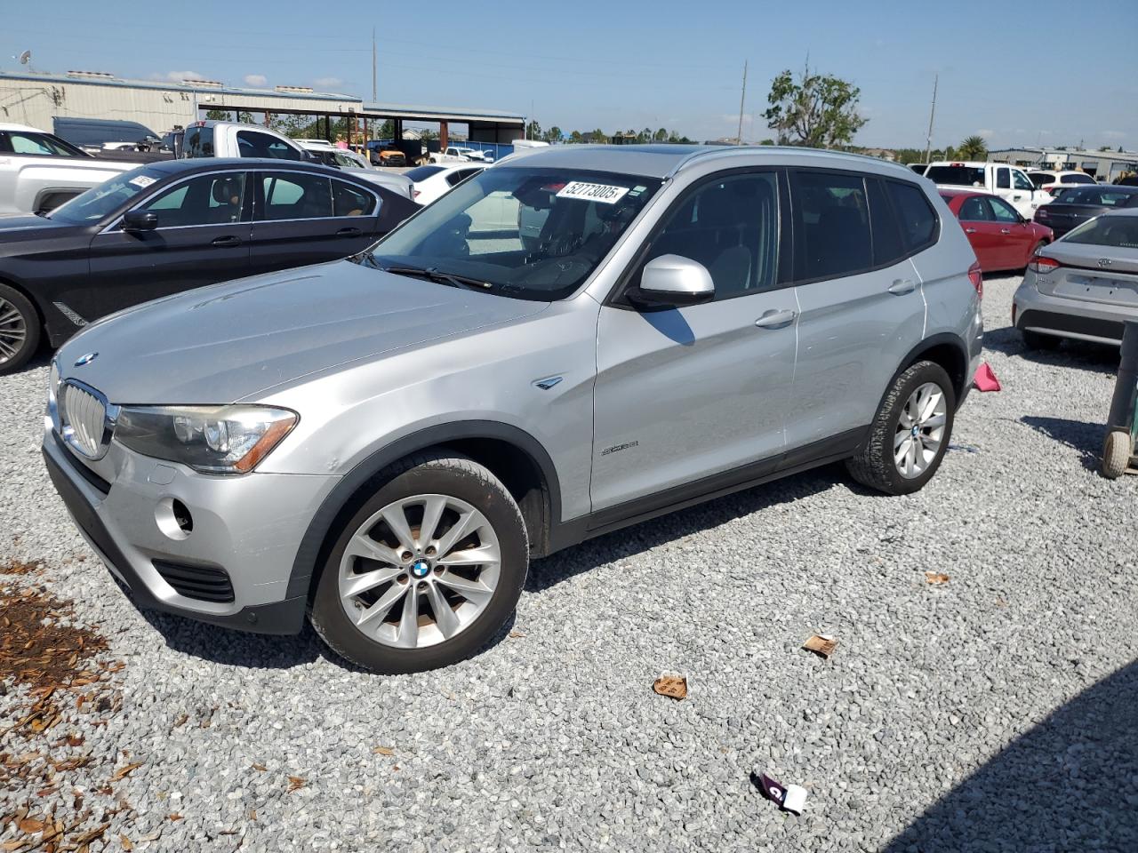 2017 Bmw X3 Sdrive28I იყიდება Riverview-ში, FL - Minor Dent/Scratches