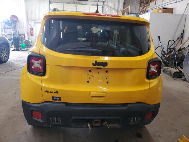  JEEP RENEGADE 2018 Желтый