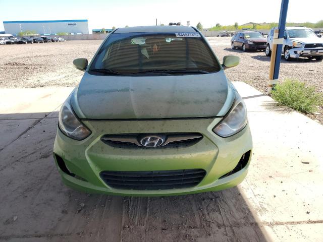  HYUNDAI ACCENT 2012 Зеленый