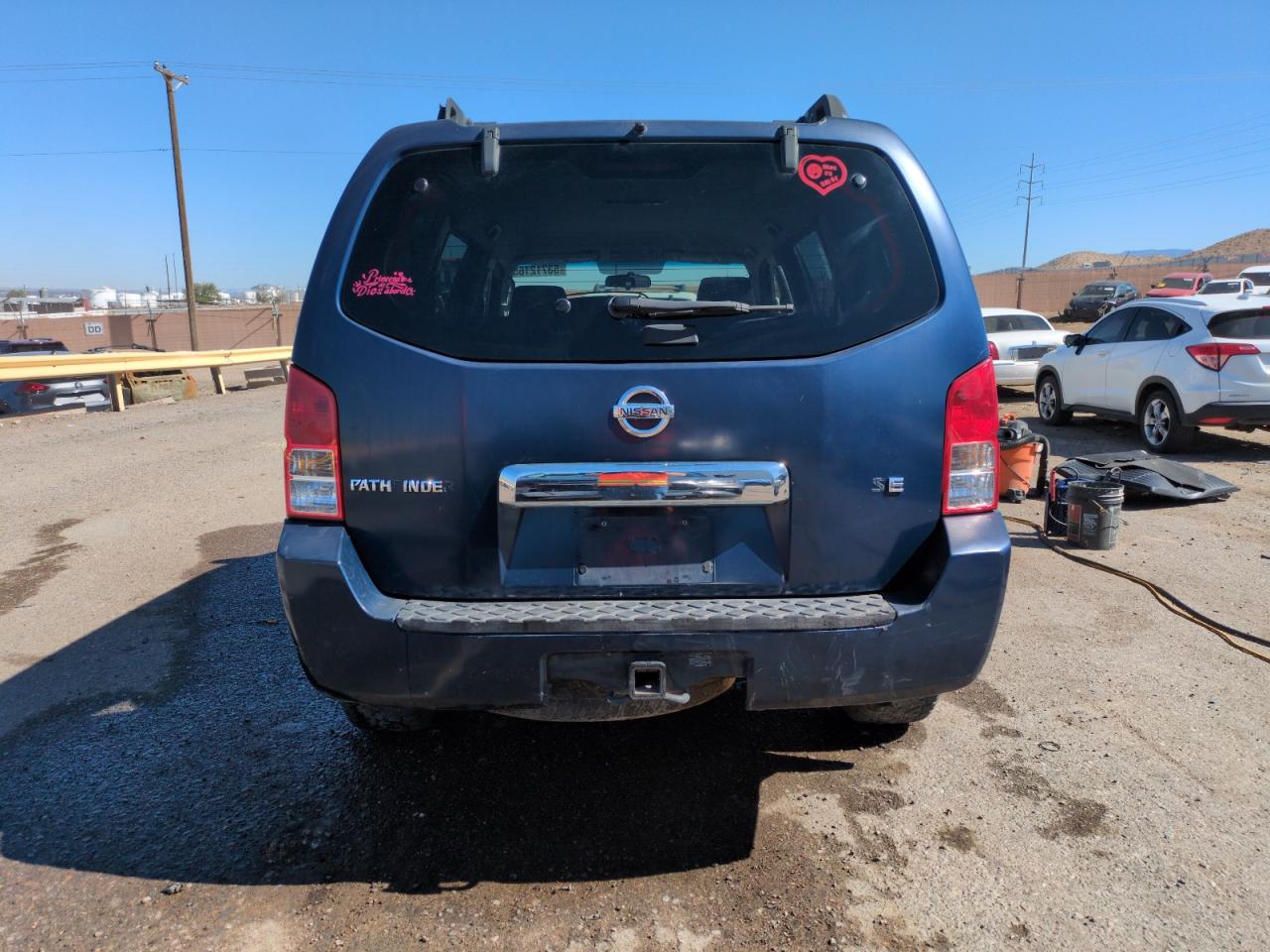 2007 Nissan Pathfinder Le VIN: 5N1AR18U17C636728 Lot: 53712165