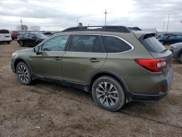  SUBARU OUTBACK 2017 Зеленый