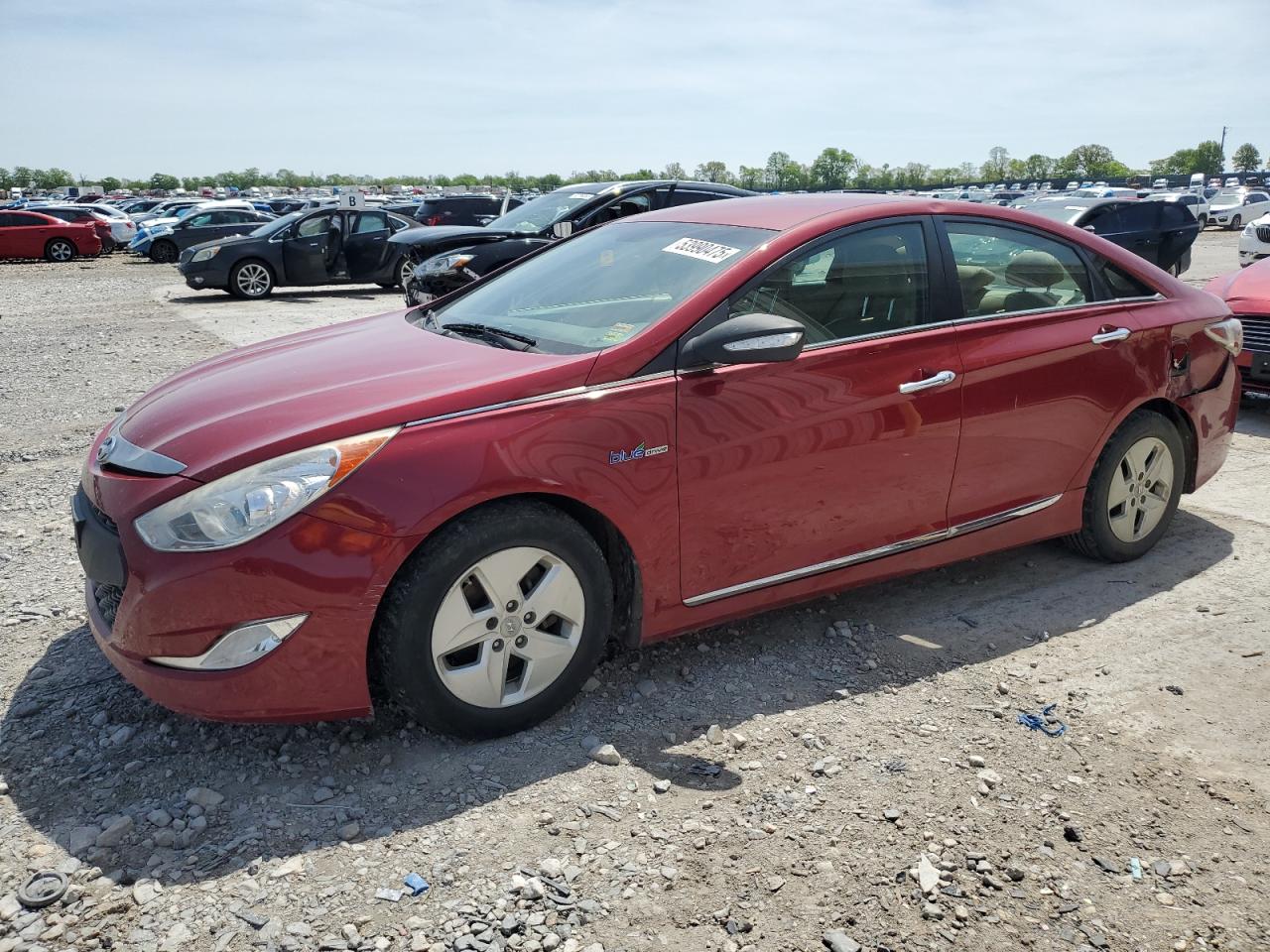 2012 Hyundai Sonata Hybrid იყიდება Sikeston-ში, MO - Mechanical