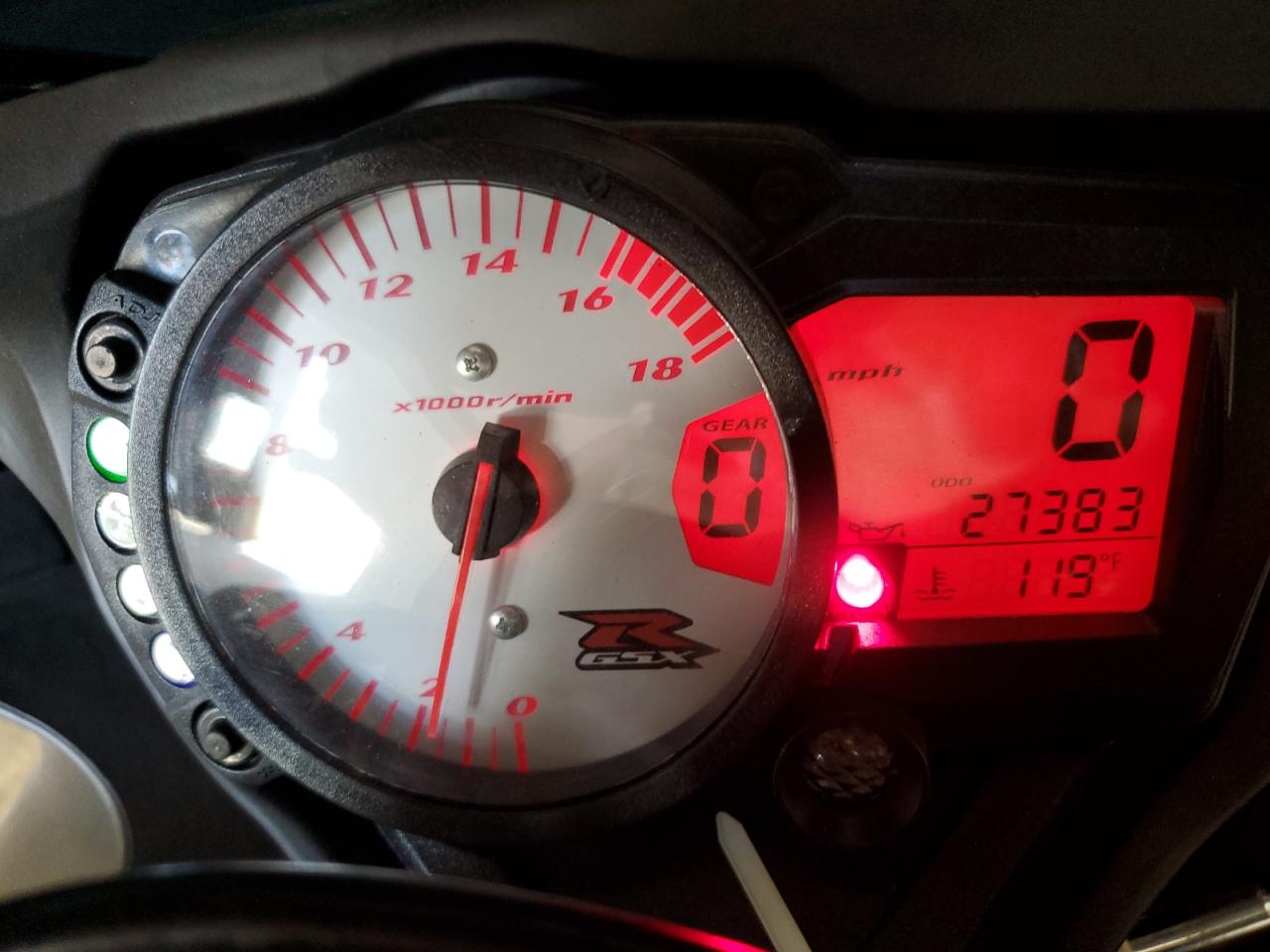 2007 Suzuki Gsx-R600 VIN: JS1GN7DA072108705 Lot: 54719815