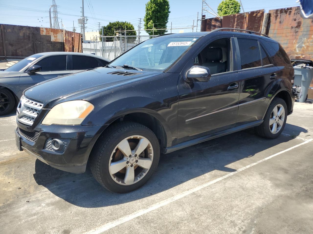 2009 Mercedes-Benz Ml 350 en Venta en Wilmington, CA - Rear End