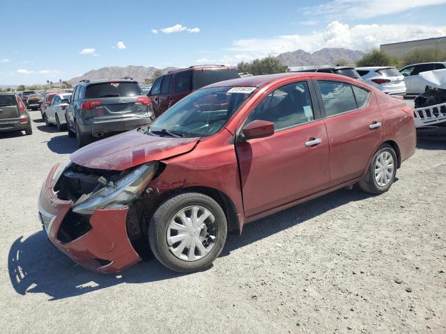  NISSAN VERSA 2017 Czerwony