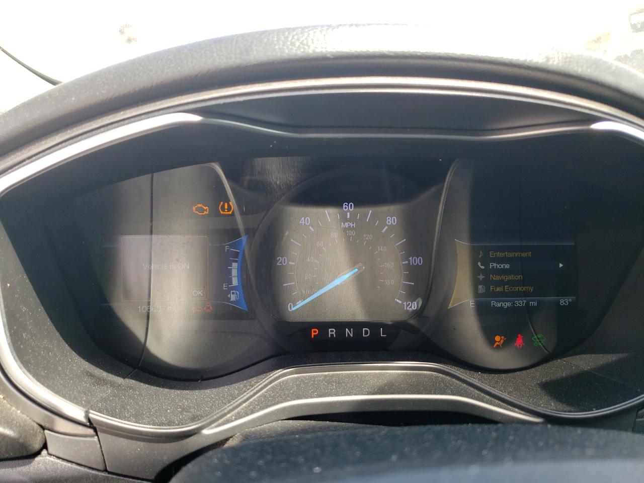 2019 Ford Fusion Se VIN: 3FA6P0LU5KR124830 Lot: 54150155