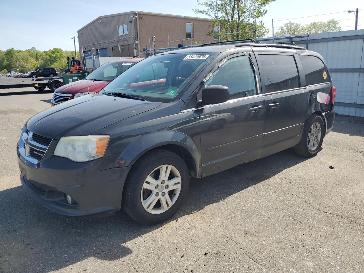 2012 Dodge Grand Caravan Crew იყიდება Glassboro-ში, NJ - Side