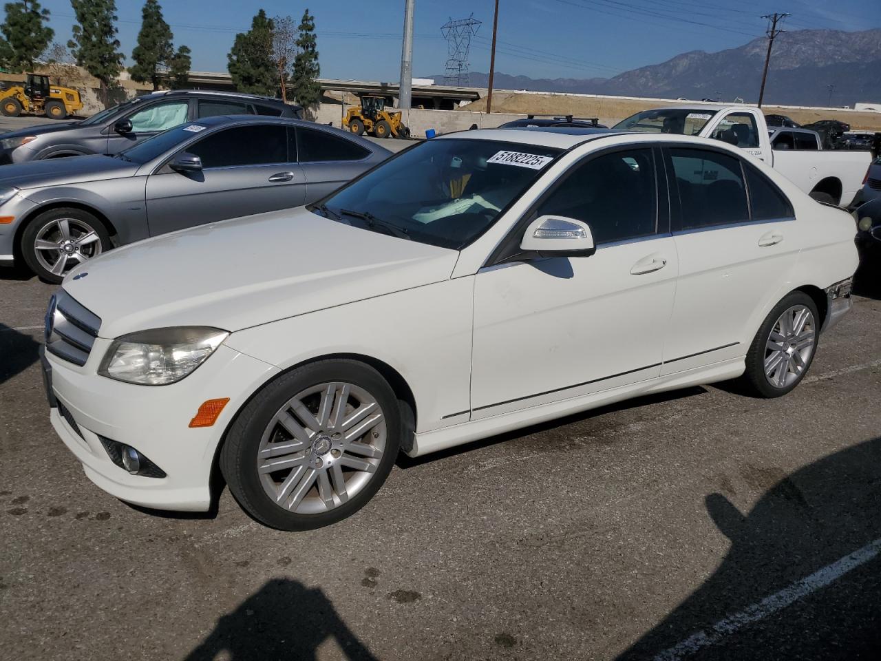 2009 Mercedes-Benz C 300 იყიდება Rancho Cucamonga-ში, CA - Rear End