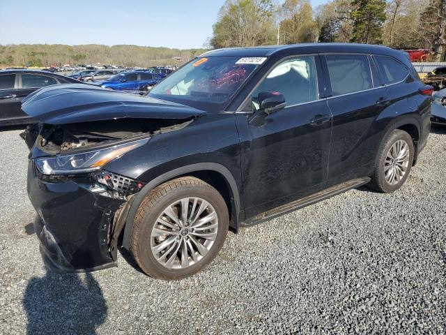  TOYOTA HIGHLANDER 2022 Черный