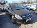 2014 VAUXHALL ZAFIRA EXC for sale at Copart WOLVERHAMPTON