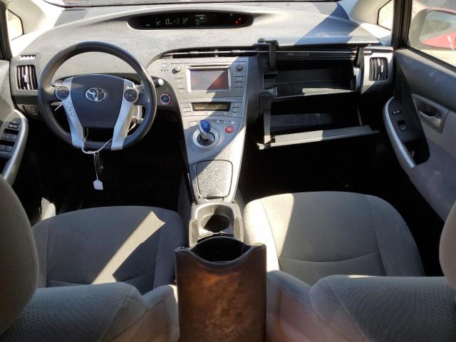 Hatchbacks TOYOTA PRIUS 2013 Red