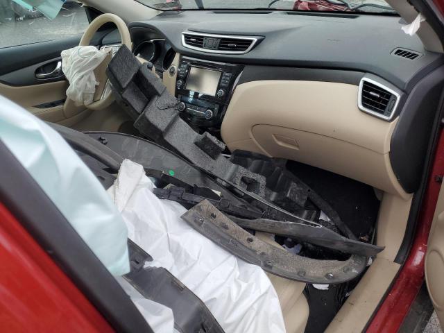 Parquets NISSAN ROGUE 2015 Czerwony