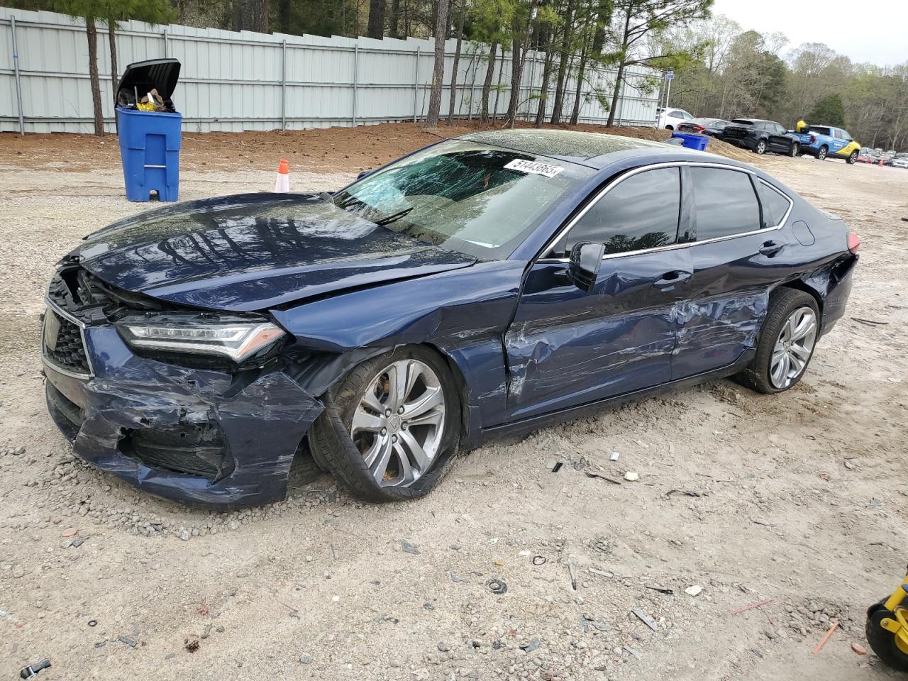 2021 Acura Tlx Technology იყიდება Knightdale-ში, NC - All Over