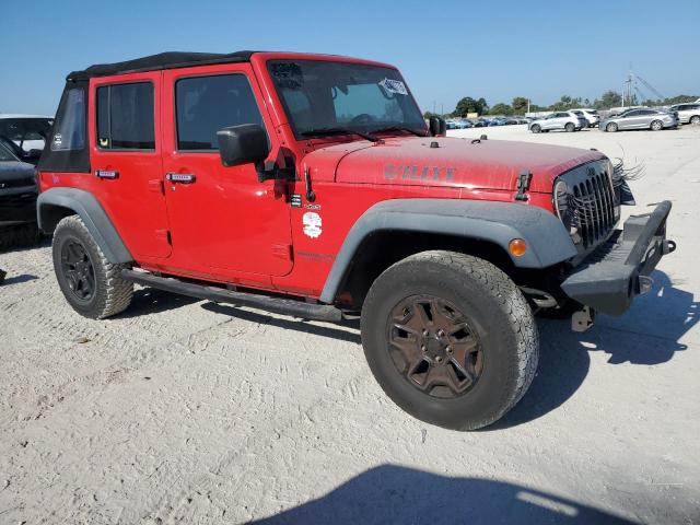 Паркетники JEEP WRANGLER 2015 Красный
