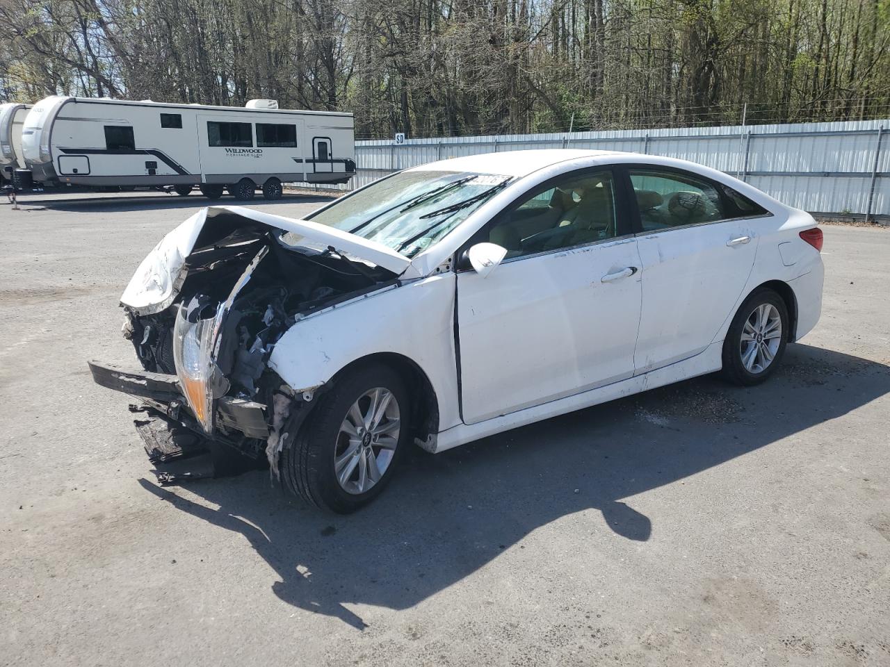 2014 Hyundai Sonata Gls на продаже в Glassboro, NJ - Front End
