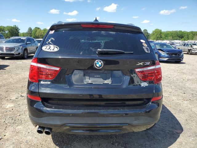 Parquets BMW X3 2017 Czarny