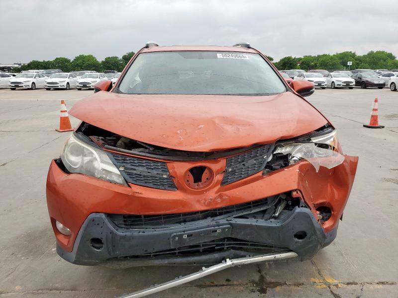 Parquets TOYOTA RAV4 2015 Pomarańczowy