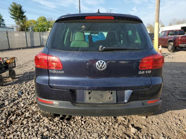  VOLKSWAGEN TIGUAN 2014 Синий