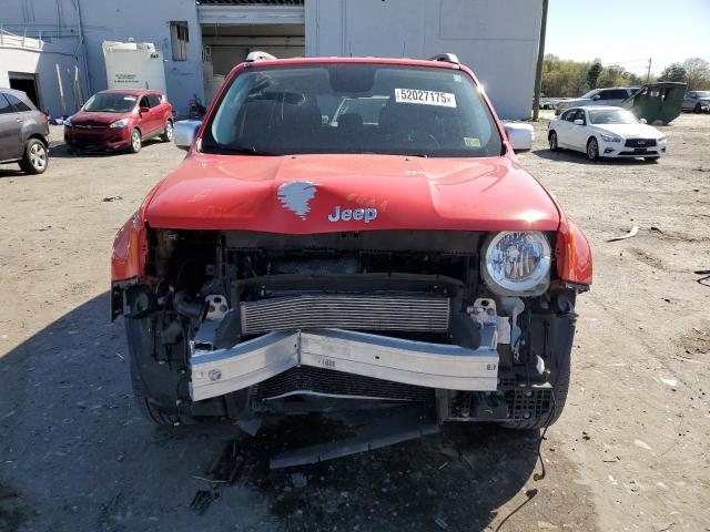  JEEP RENEGADE 2017 Red