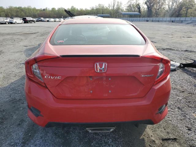  HONDA CIVIC 2021 Красный