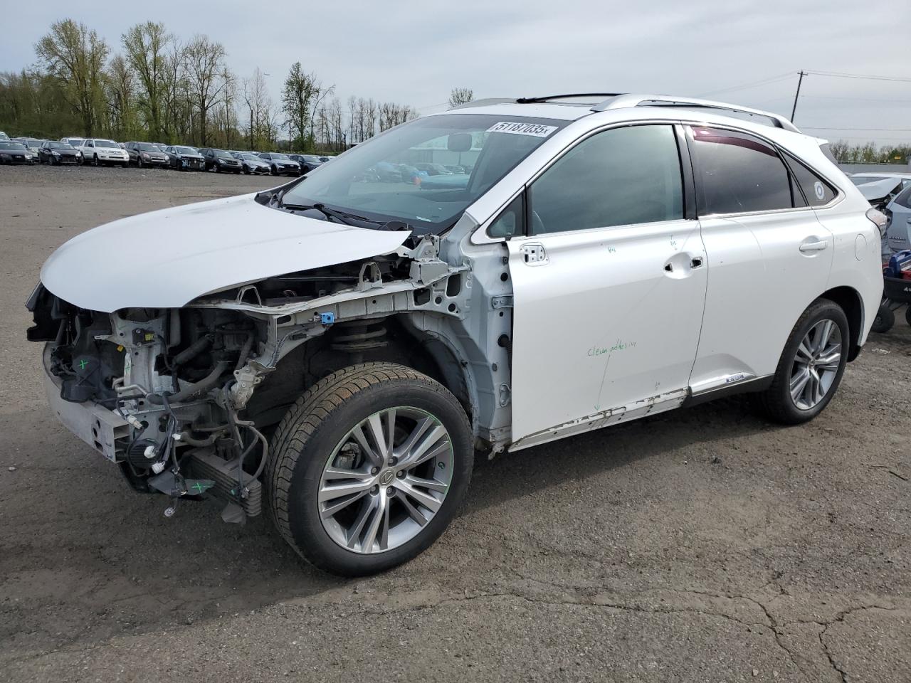 2015 Lexus Rx 450H للبيع في Portland، OR - Front End
