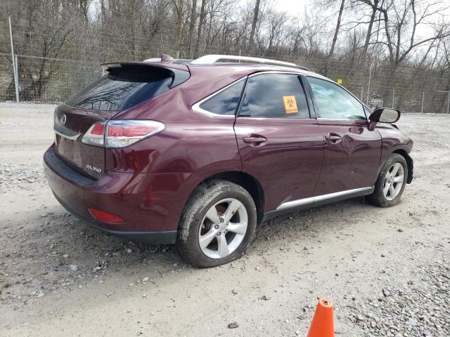  LEXUS RX350 2015 Бордовий