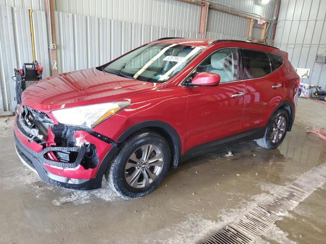  HYUNDAI SANTA FE 2013 Czerwony