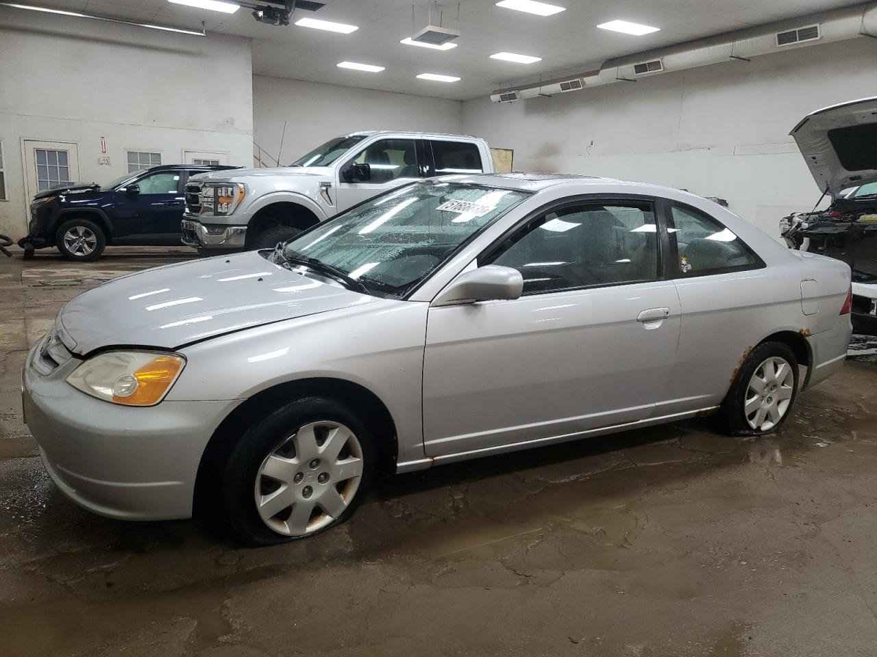 2002 Honda Civic Ex na sprzedaż w Davison, MI - Front End
