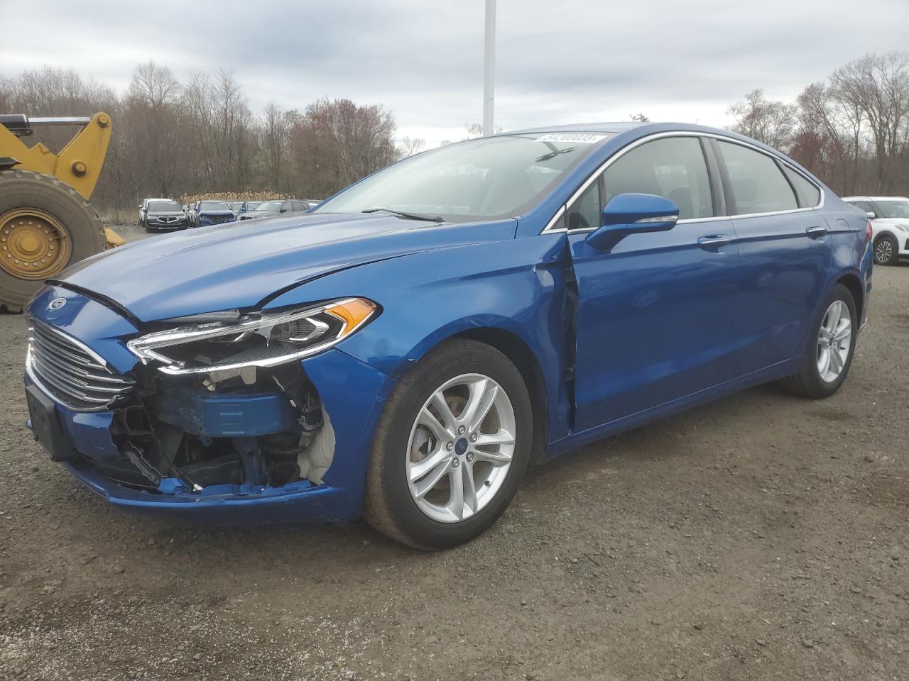 2018 Ford Fusion Se за продажба в East Granby, CT - Front End