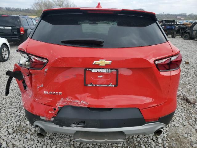 CHEVROLET BLAZER 2020 Czerwony