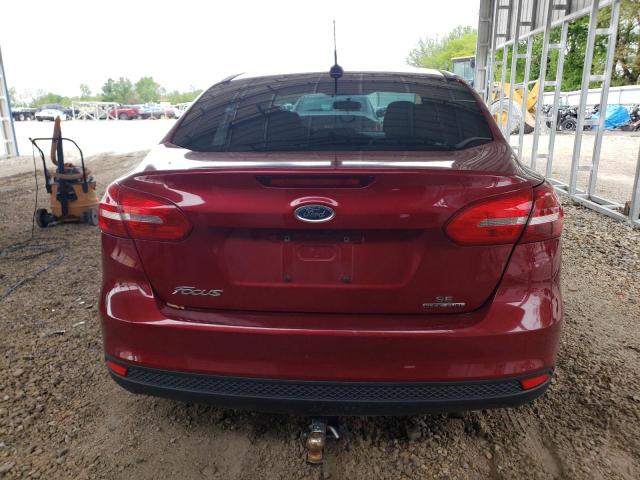 Sedans FORD FOCUS 2015 Red