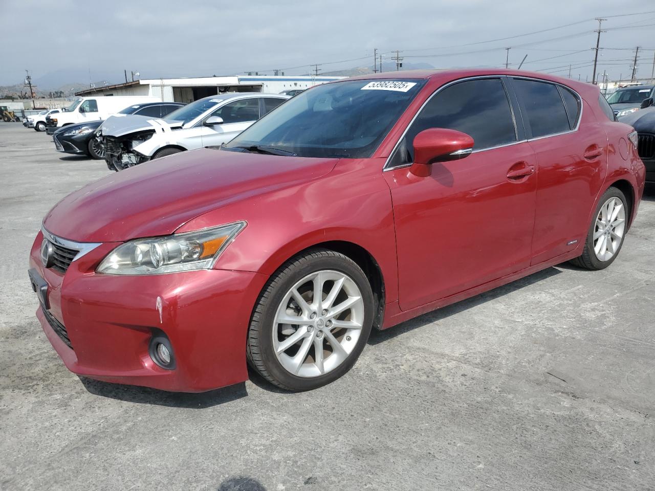 2011 Lexus Ct 200 იყიდება Sun Valley-ში, CA - Mechanical