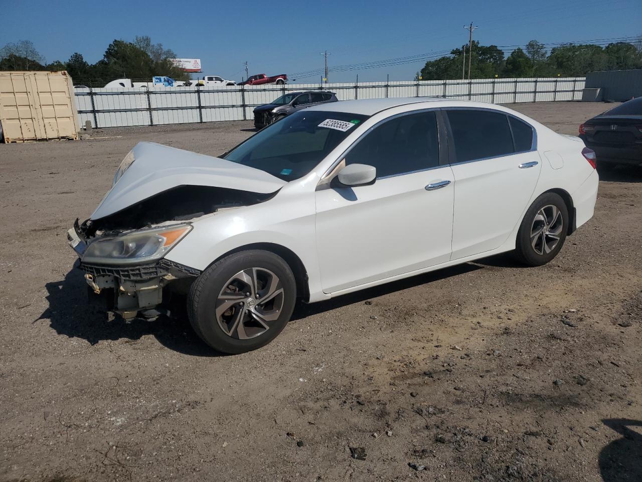 2016 Honda Accord Lx de vânzare în Newton, AL - Front End