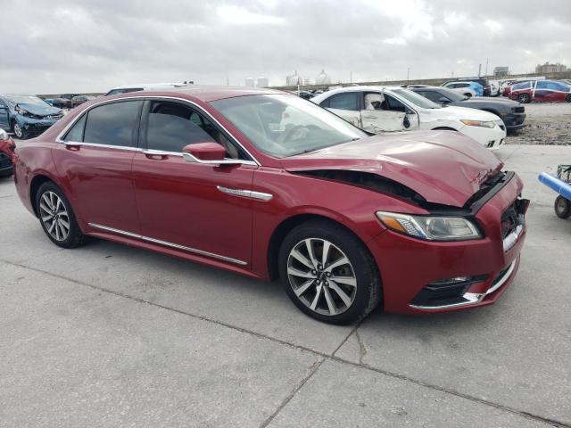  LINCOLN CONTINENTL 2017 Czerwony