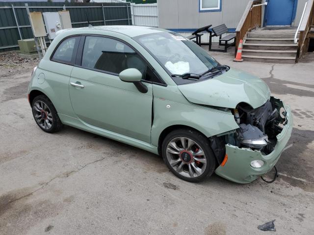  FIAT 500 2014 Зеленый