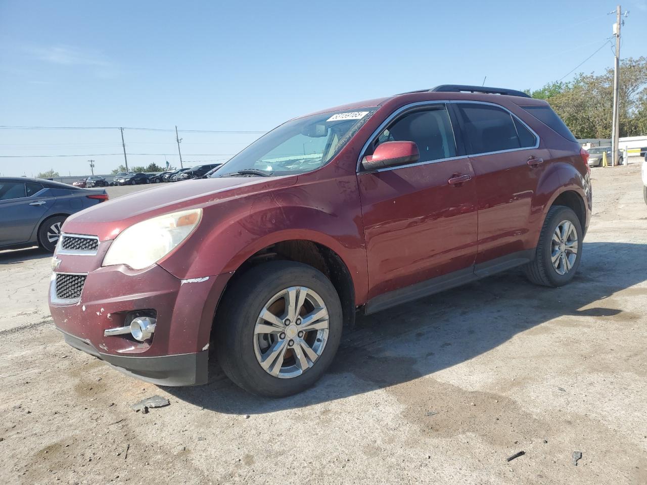 2011 Chevrolet Equinox Lt за продажба в Oklahoma City, OK - Front End
