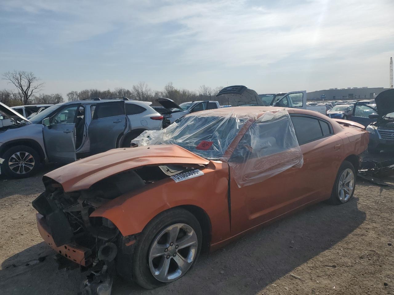2011 Dodge Charger en Venta en Des Moines, IA - Rollover