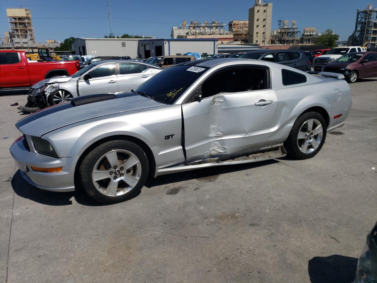 FORD MUSTANG 2008 VIN 1ZVHT82HX85170308