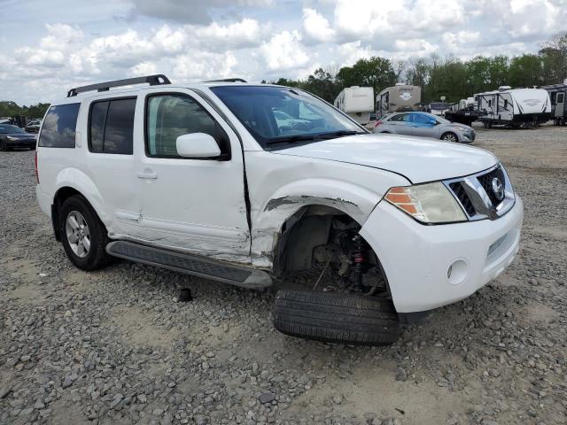  NISSAN PATHFINDER 2012 Белы