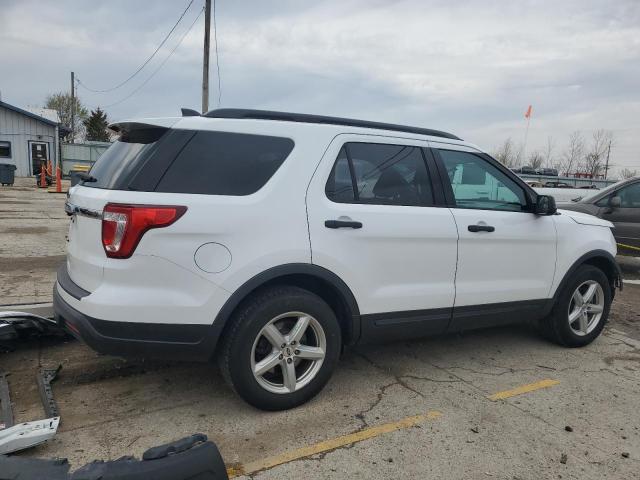  FORD EXPLORER 2018 White